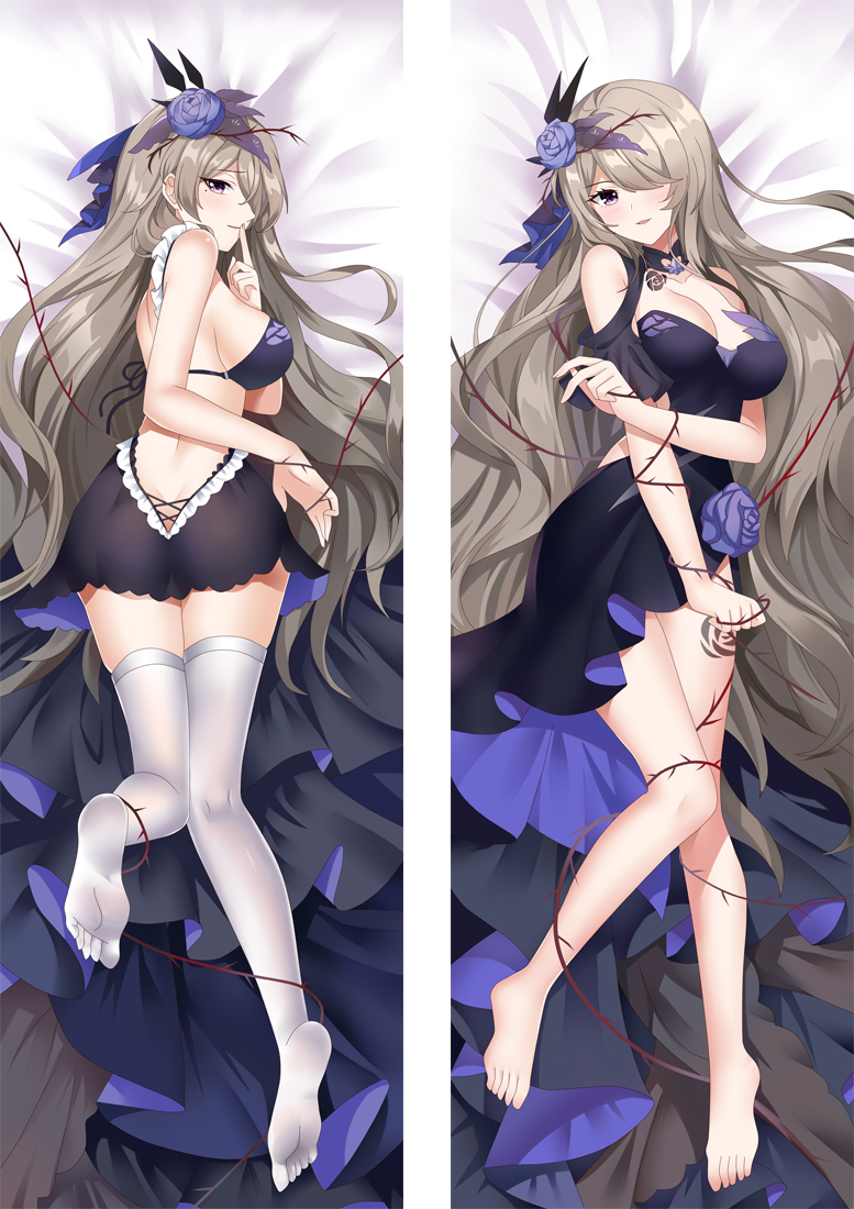 Honkai Impact 3rd Bronya Zaychik Anime Dakimakura Body Pillow Cover