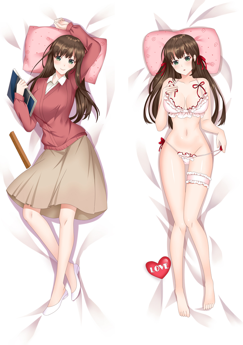 Domestic Girlfriend Tachibana Hina Anime Dakimakura Body Pillow Cover H3936-A