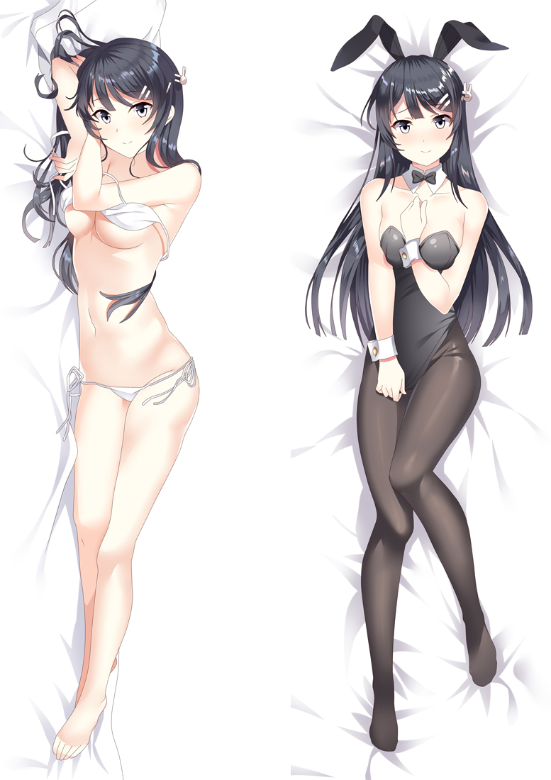 Rascal Does Not Dream of Bunny Girl Senpai Anime Dakimakura Body Pillow Cover