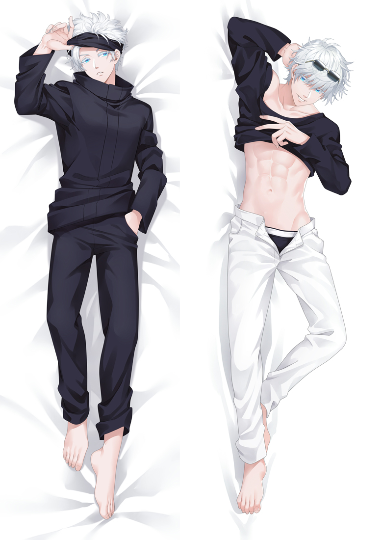 Jujutsu Kaisen Gojo Satoru Anime Dakimakura Body Pillow Cover