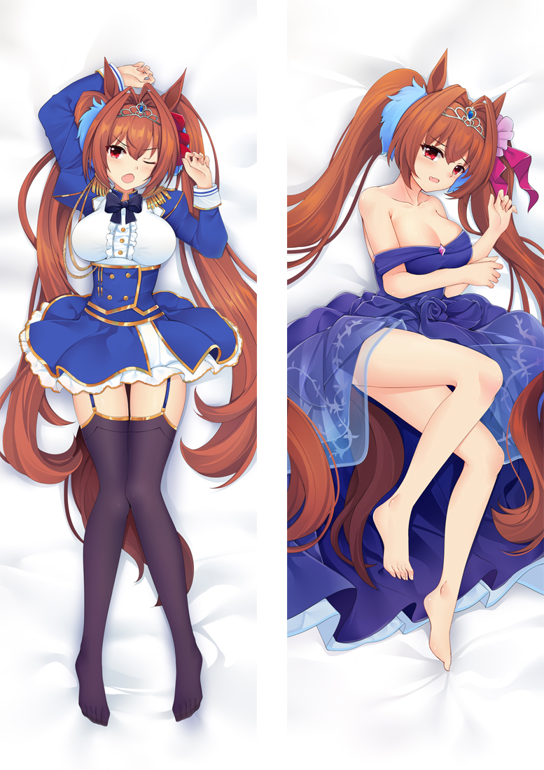 Umamusume: Pretty Derby Daiwa Scarlet Anime Dakimakura Body Pillow Cover