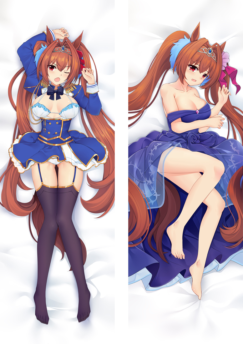 Umamusume: Pretty Derby Daiwa Scarlet Anime Dakimakura Body Pillow Cover