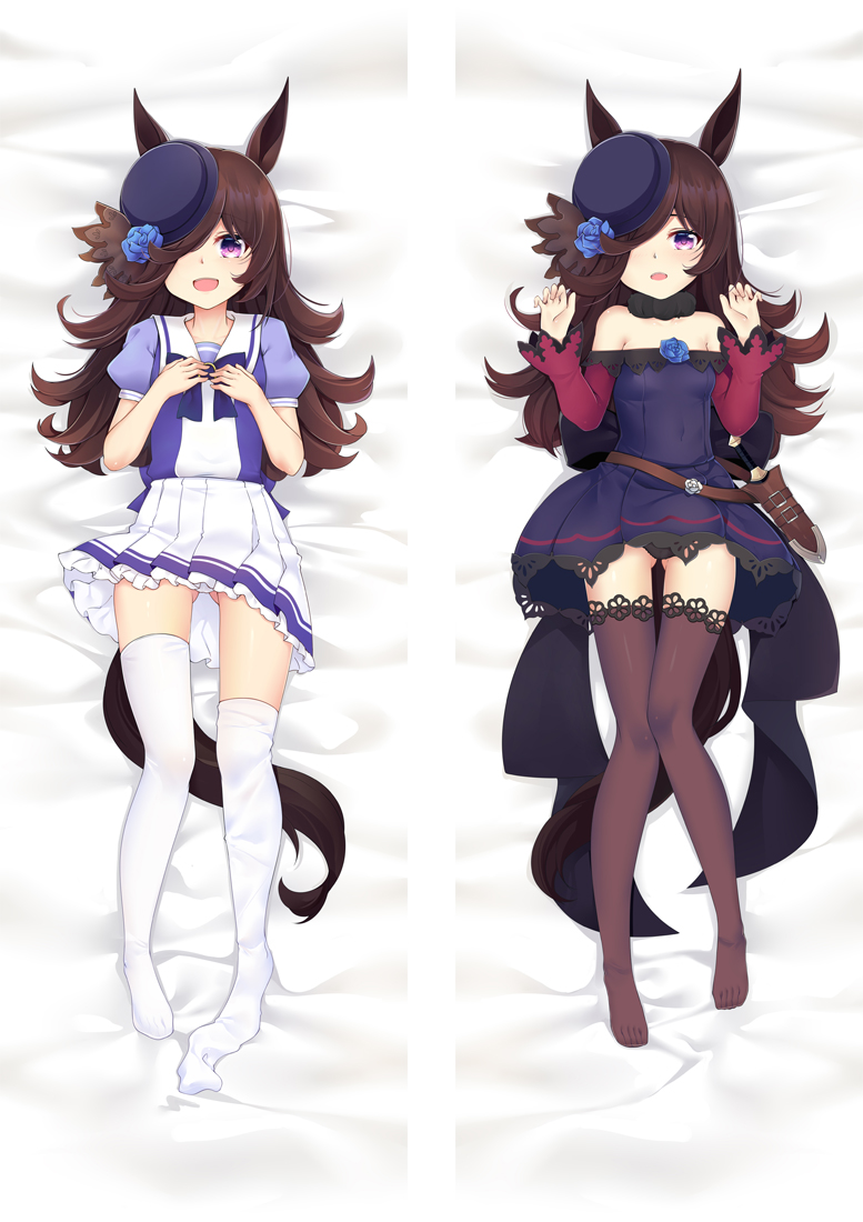 Umamusume: Pretty Derby Rice Shower Anime Dakimakura Body Pillow Cover
