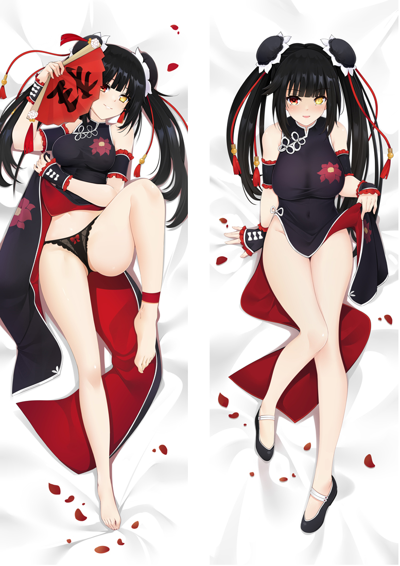 Date A Live Tokisaki Kurumi Nightmare Anime Dakimakura Body Pillow Cover