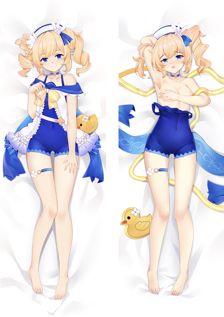 Genshin Impact Barbara Anime Dakimakura Body Pillow Cover