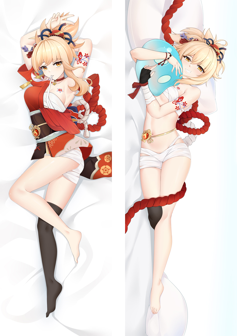 Genshin Impact YOIMIYA Anime Dakimakura Body Pillow Cover