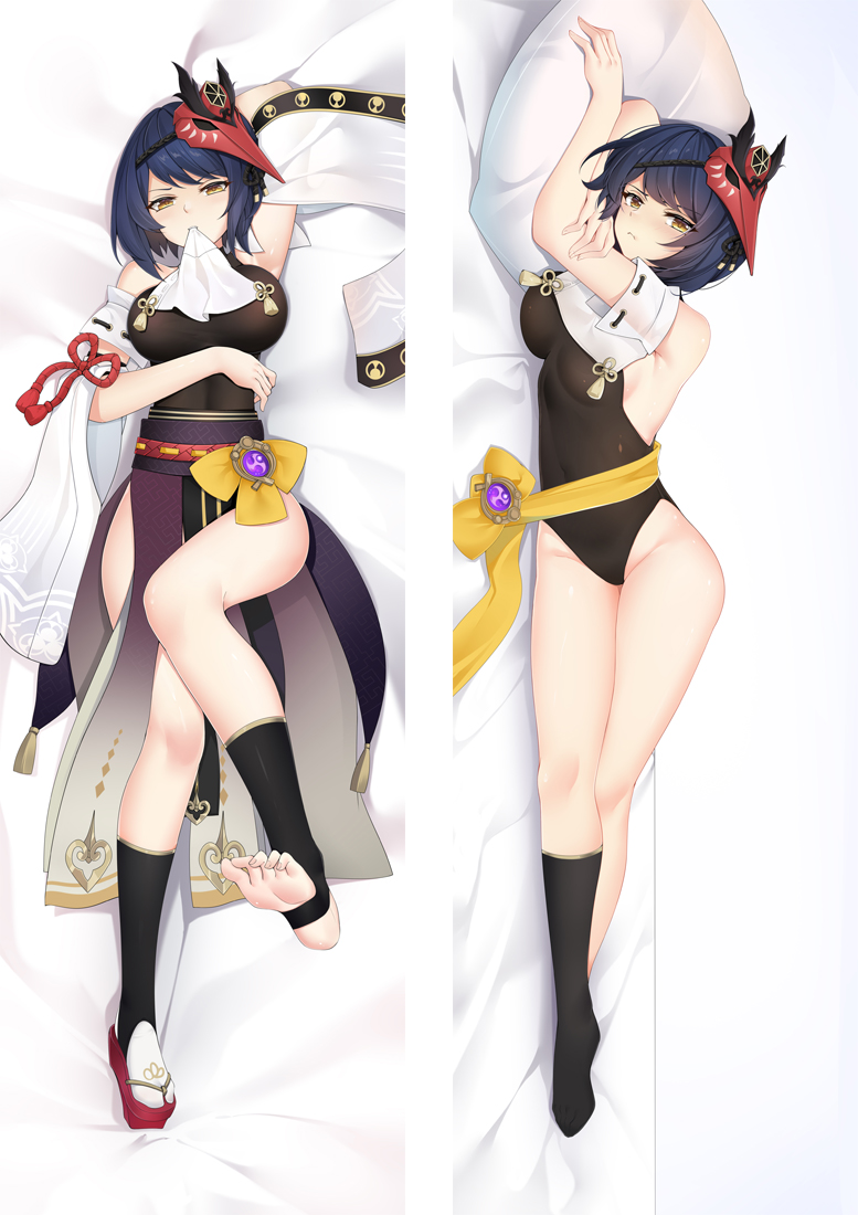 Genshin Impact Sara Anime Dakimakura Body Pillow Cover