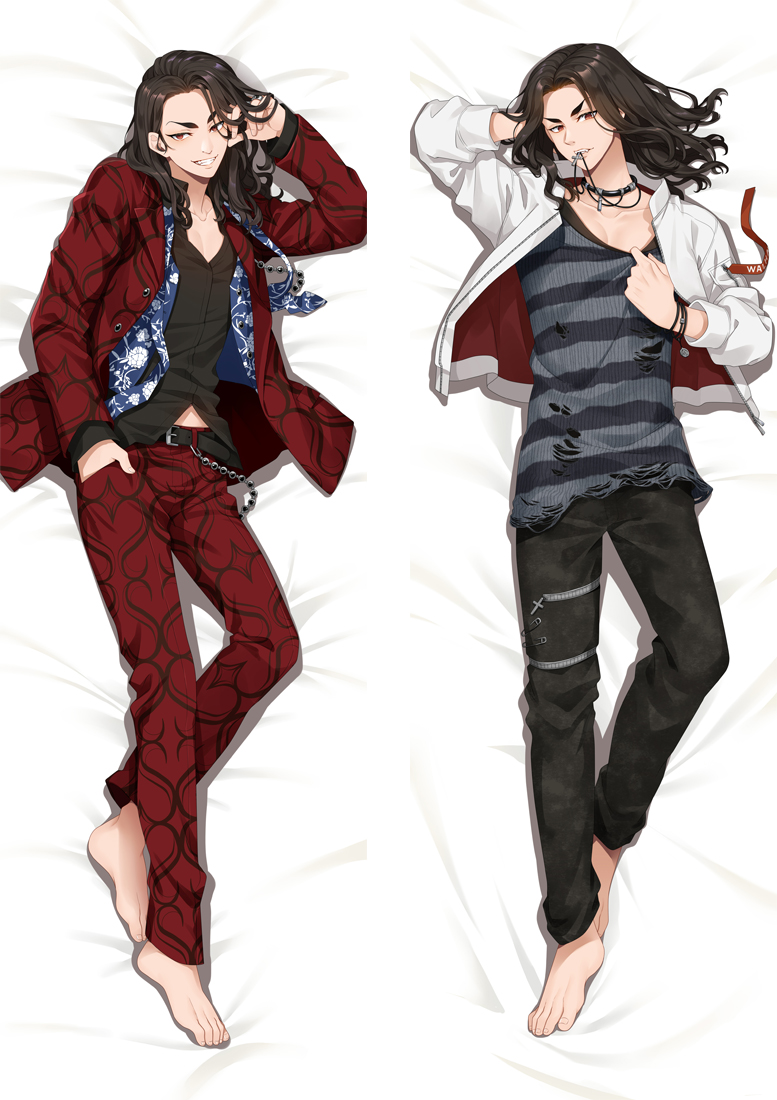 Tokyo Revengers Baji Keisuke Anime Dakimakura Body Pillow Cover