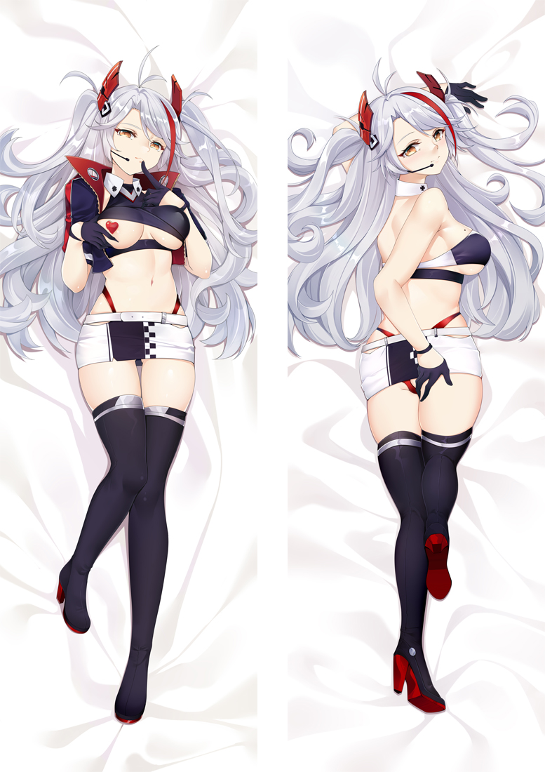 Azur Lane Prinz Eugen Anime Dakimakura Body Pillow Cover