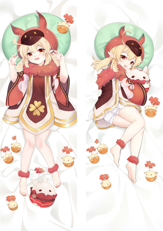 Genshin Impact Klee Anime Dakimakura Body Pillow Cover