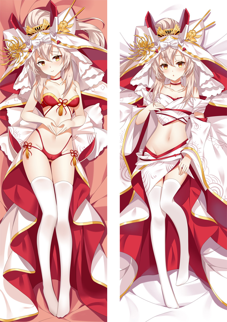 Azur Lane Ayanami Anime Dakimakura Body Pillow Cover H3895-A