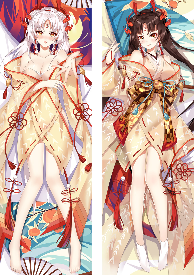 Onmyoji Shiranui Anime Dakimakura Body Pillow Cover