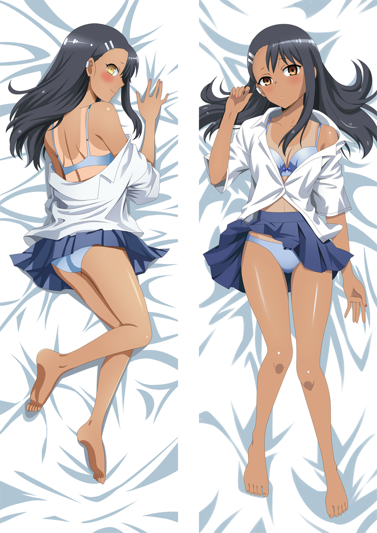 Don't Toy With Me, Miss Nagatoro Hayase Nagatoro Anime Dakimakura Body Pillow Cover