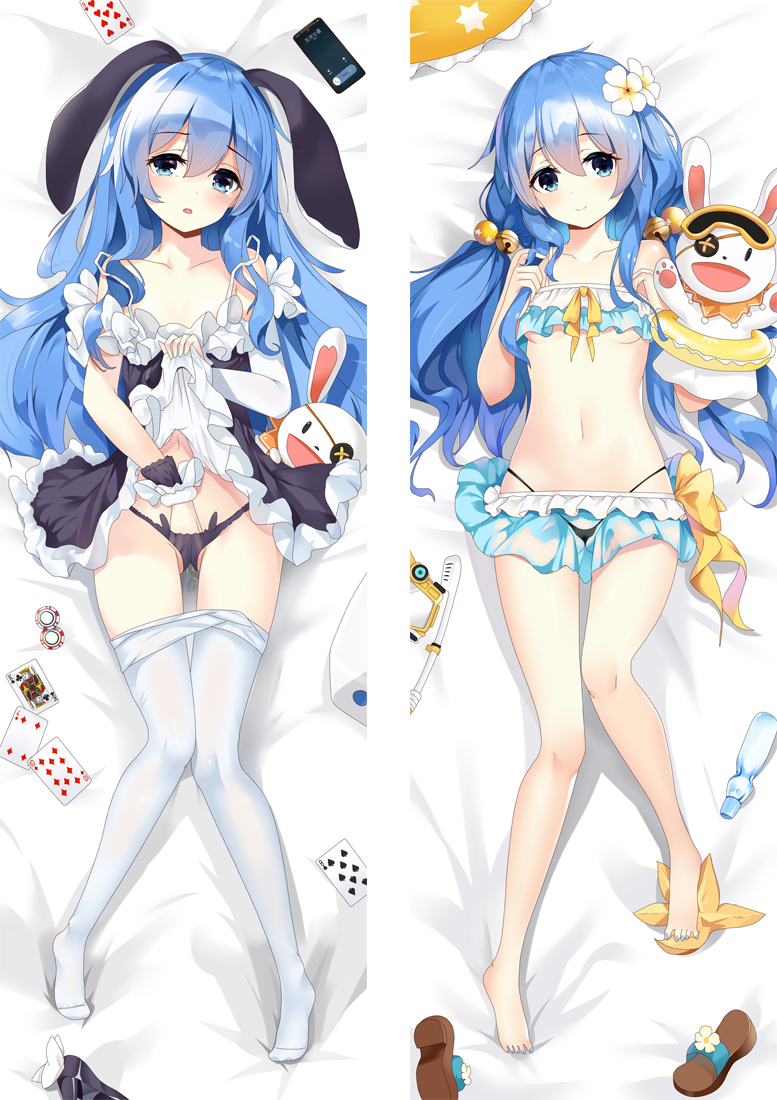 Date A Live Himekawa Yoshino Anime Dakimakura Body Pillow Cover