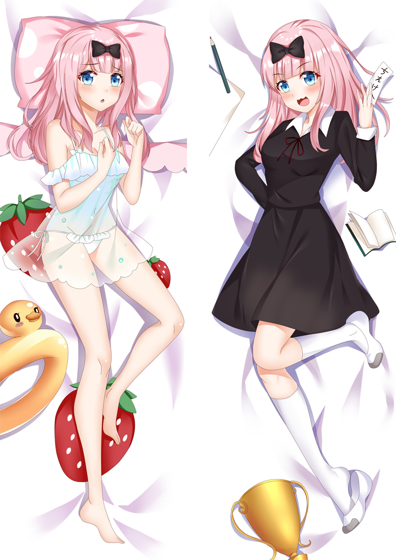 Kaguya-sama: Love Is War Chika Fujiwara Anime Dakimakura Body Pillow Cover H3939-A