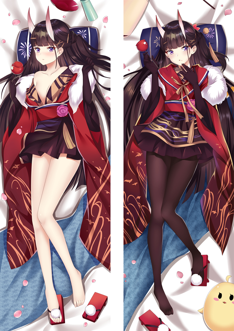 Azur Lane IJN Noshiro Anime Dakimakura Body Pillow Cover H4033-A