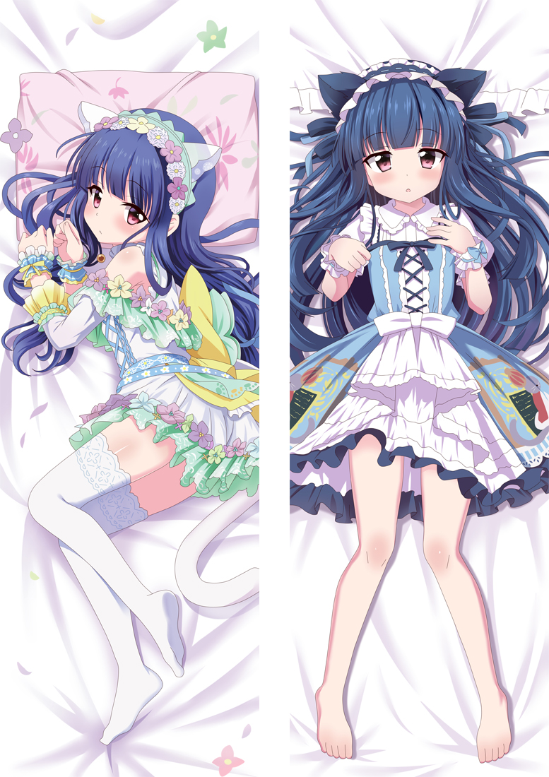 The Idolmaster Sajo Yukimi Anime Dakimakura Body Pillow Cover
