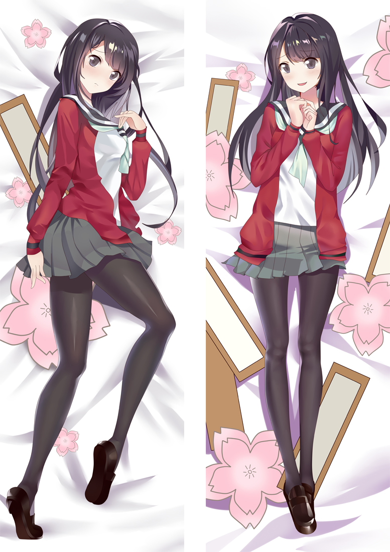 Senryu Girl Yukishiro Nanako Anime Dakimakura Body Pillow Cover H3959-A