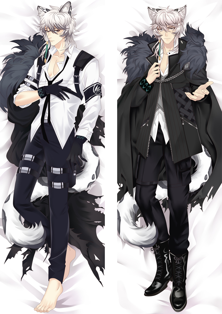 Arknights SilverAsh Anime Dakimakura Body Pillow Cover H3982