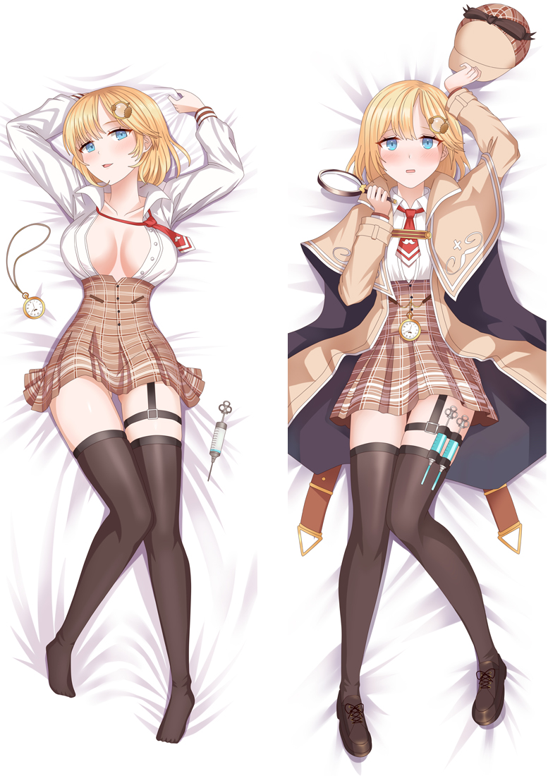 Virtual Youtuber Watson Amelia Anime Dakimakura Body Pillow Cover