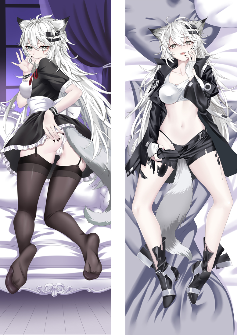 Arknights Lappland Anime Dakimakura Body Pillow Cover