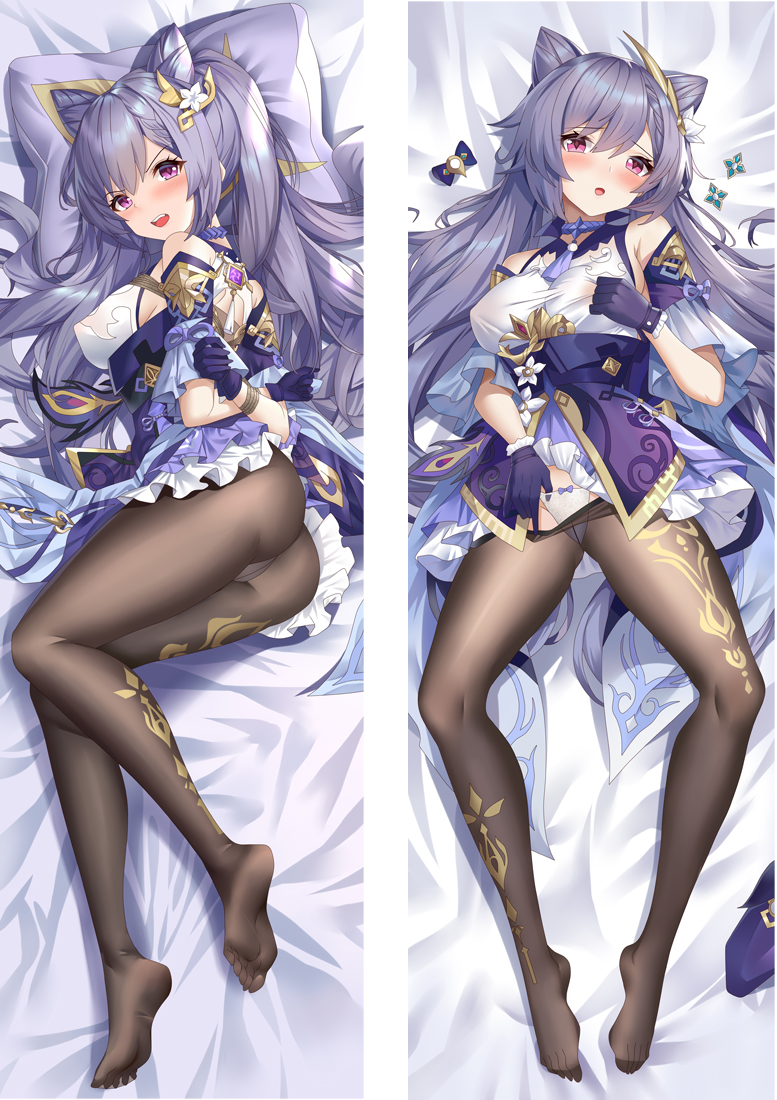 Genshin Impact KeQing Anime Dakimakura Body Pillow Cover