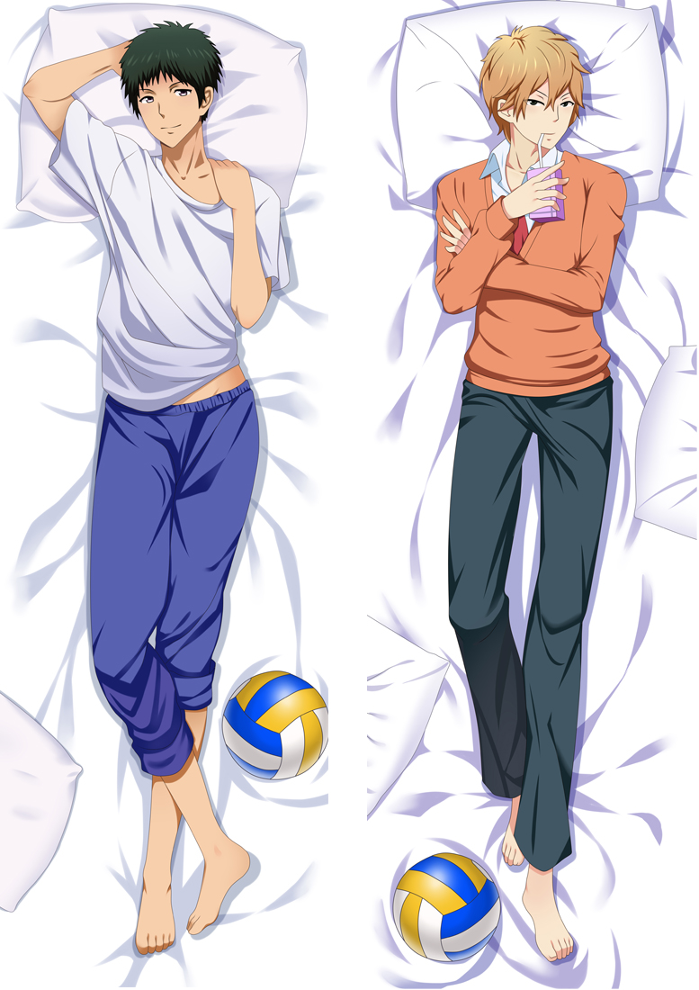 Kiss Him, Not Me Yusuke Igarashi & Nozomi Nanashima Anime Dakimakura Body Pillow Cover