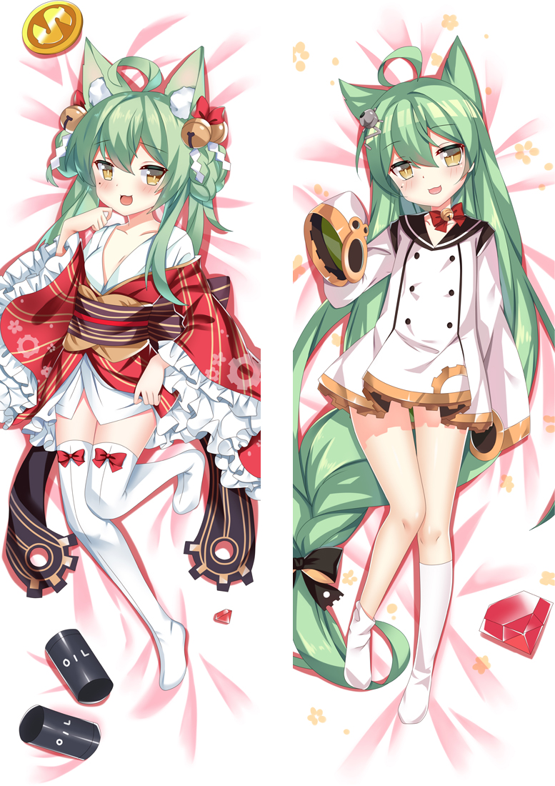 Azur Lane Akashi Anime Dakimakura Body Pillow Cover H3778-A