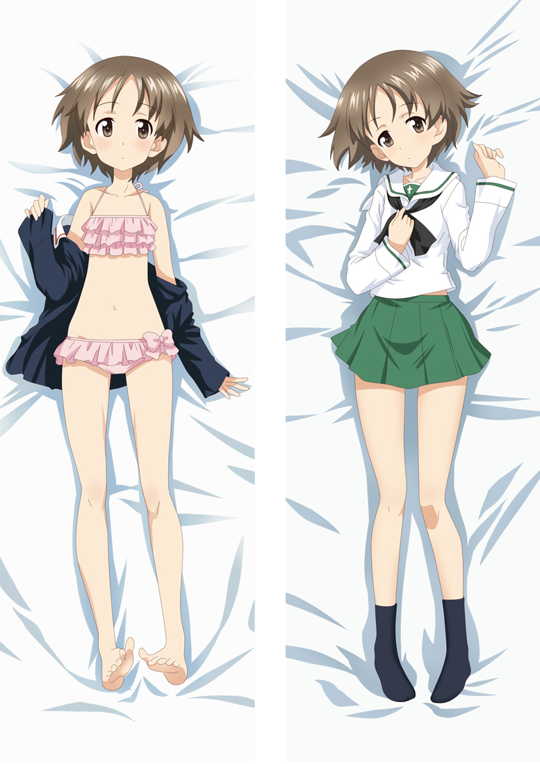 Girls und Panzer Maruyama Saki Anime Dakimakura Body Pillow Cover