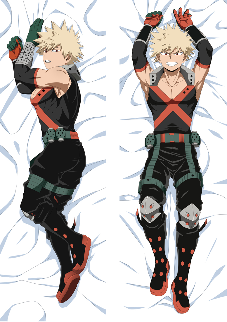 My Hero Academia Katsuki Bakugo Anime Dakimakura Body Pillow Cover