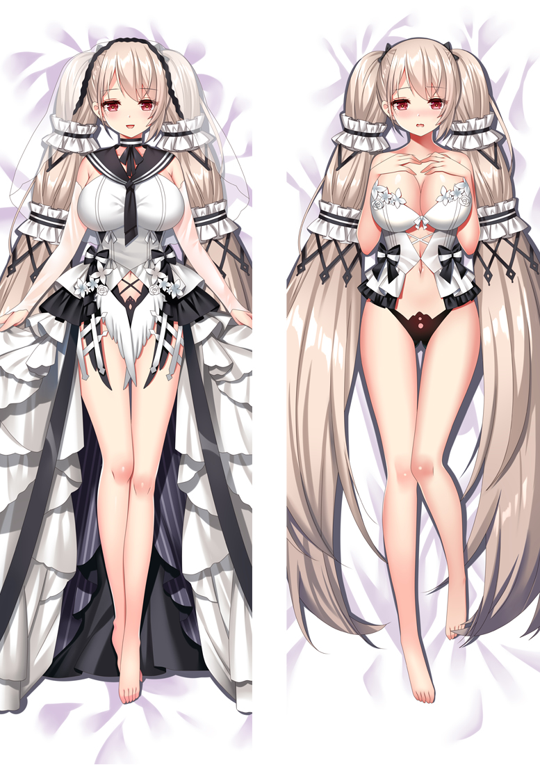 Azur Lane Formidable Anime Dakimakura Body Pillow Cover H4144-A