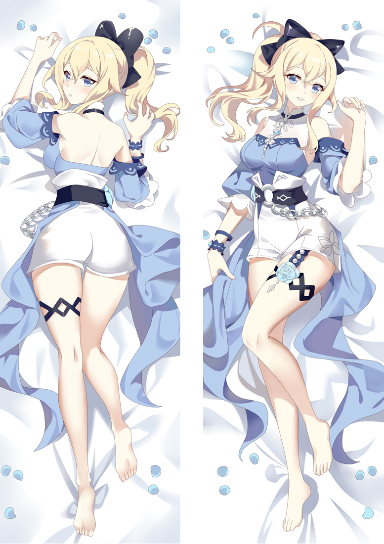 Genshin Impact Jean Anime Dakimakura Body Pillow Cover H4143-A