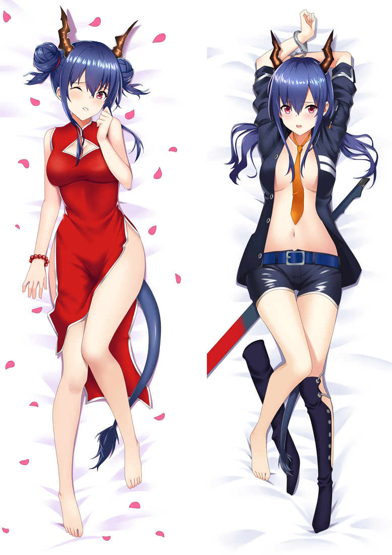 Arknights Chen Anime Dakimakura Body Pillow Cover