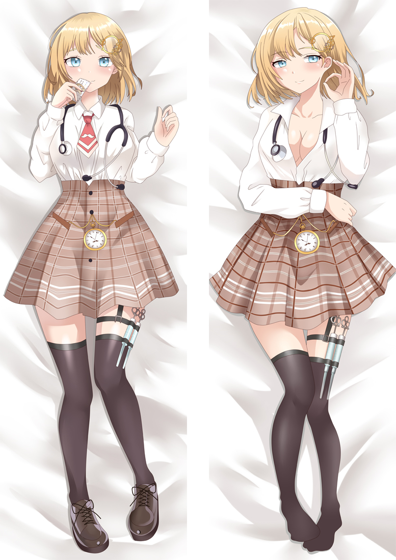 Virtual Youtuber Watson Amelia Anime Dakimakura Body Pillow Cover