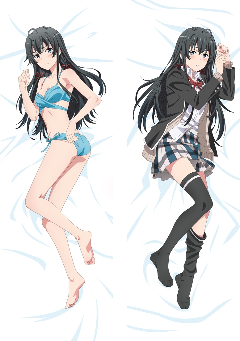 My Youth Romantic Comedy Is Wrong, As I Expected Yukinoshita Yukino Anime Dakimakura Body Pillow Cover H4074
