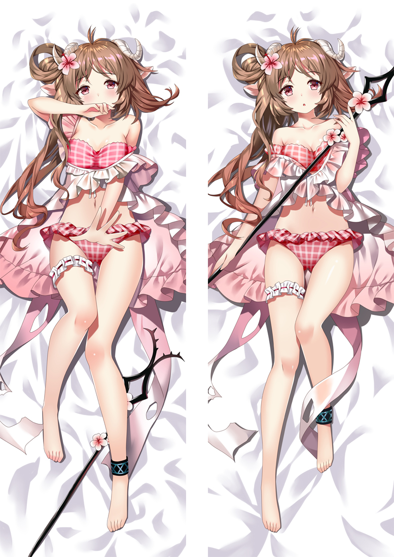 Arknights Eyjafjalla Anime Dakimakura Body Pillow Cover H4151-A