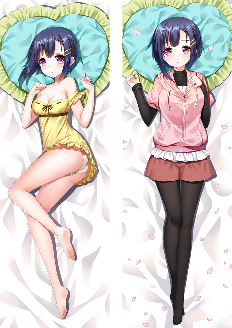 Bokutachi no Remake Shino Aki Anime Dakimakura Body Pillow Cover H4152-A