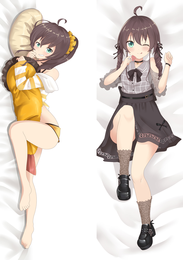 Virtual Youtuber Natsuiro Matsuri Anime Dakimakura Body Pillow Cover