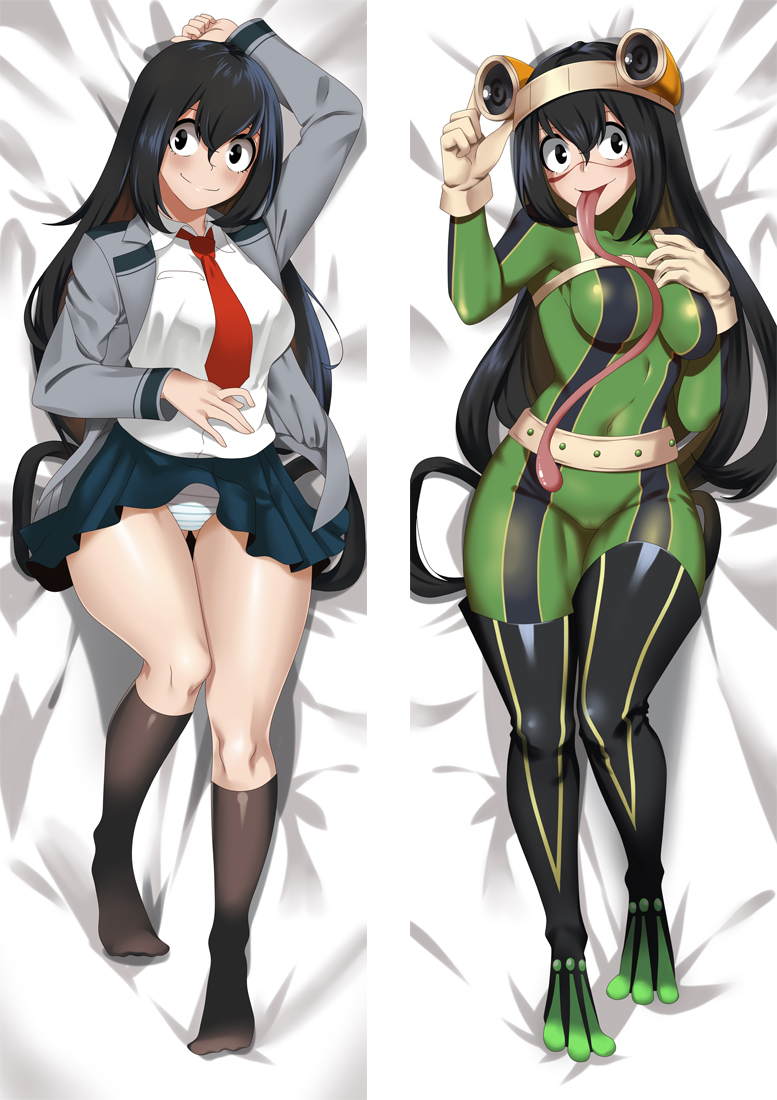 My Hero Academia Tsuyu Asui Froppy Anime Dakimakura Body Pillow Cover