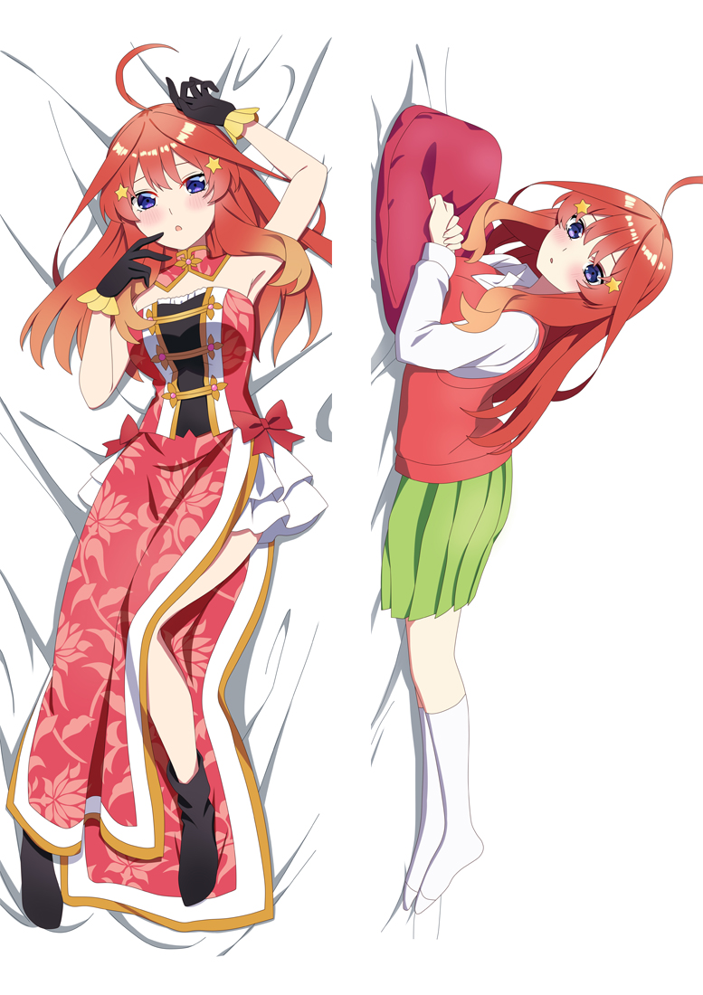 The Quintessential Quintuplets Nakano Itsuki Anime Dakimakura Body Pillow Cover