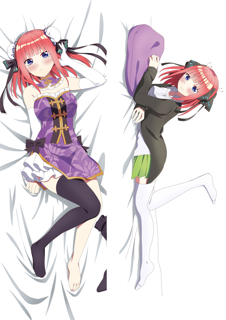 The Quintessential Quintuplets Nino Nakano Anime Dakimakura Body Pillow Cover