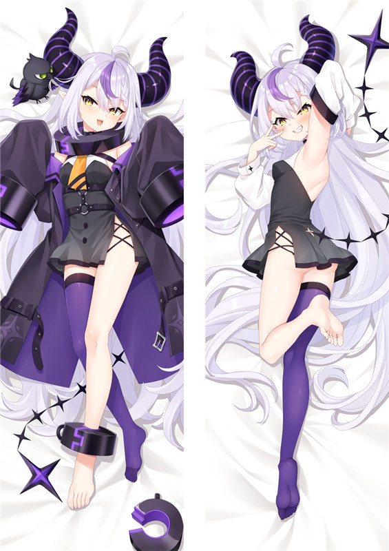 Virtual Youtuber La+ Darknesss Anime Dakimakura Body Pillow Cover