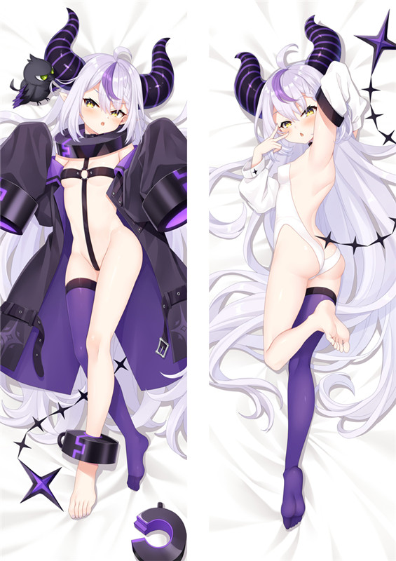 Virtual Youtuber La+ Darknesss Anime Dakimakura Body Pillow Cover