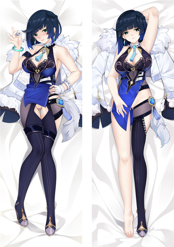 Genshin Impact Ye Lan Anime Dakimakura Body Pillow Cover