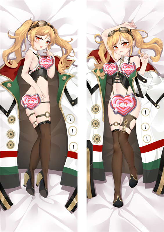 Azur Lane RN Leonardo Da Vinci Anime Dakimakura Body Pillow Cover
