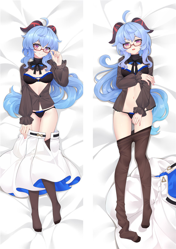 Genshin Impact Ganyu Anime Dakimakura Body Pillow Cover