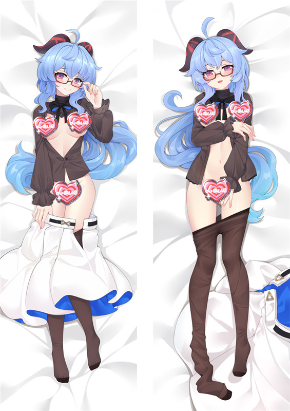 Genshin Impact Ganyu Anime Dakimakura Body Pillow Cover