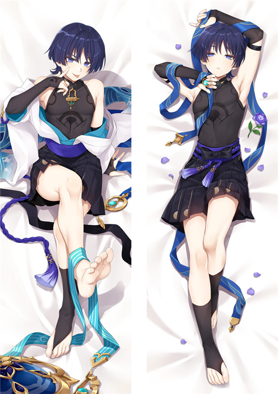 Genshin Impact Scaramouche Anime Dakimakura Body Pillow Cover