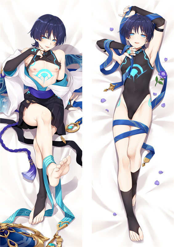 Genshin Impact Scaramouche Anime Dakimakura Body Pillow Cover