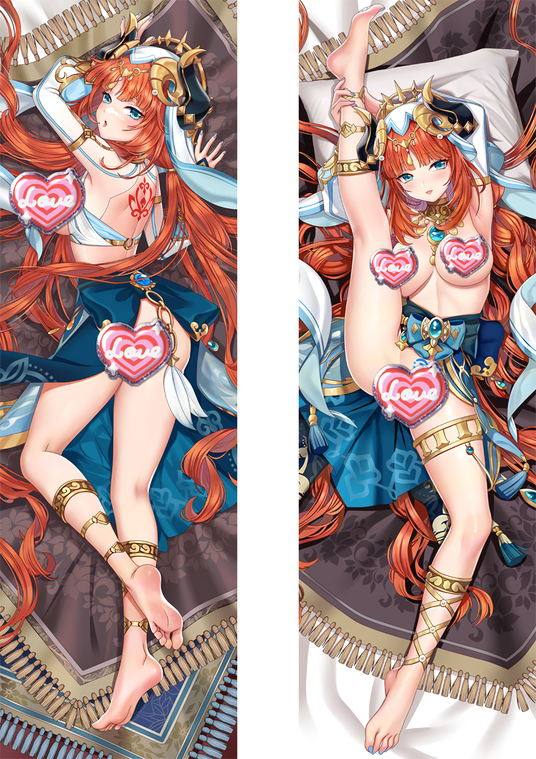 Genshin Impact Nilou Anime Dakimakura Body Pillow Cover